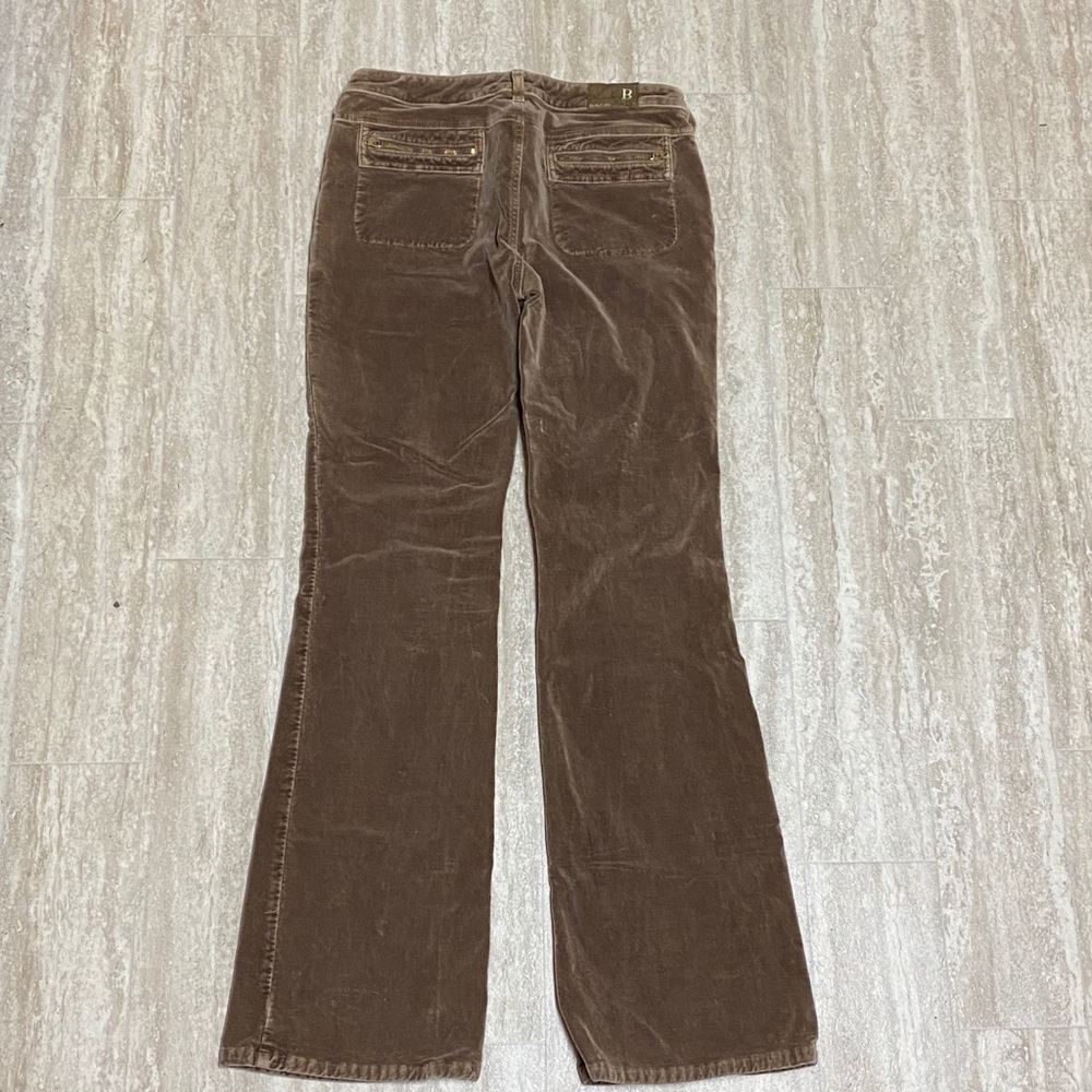 Bella Dahl velvet pants brown a pea in the pod 29